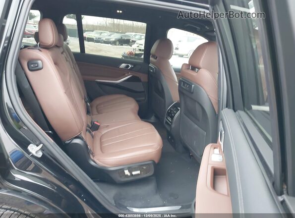 5UXCW2C01M9E40492 2021 BMW X7 Black VIN կոդի պիտակի տեսք