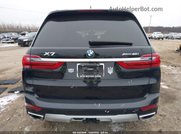 5UXCW2C01M9E40492 2021 BMW X7 Black 