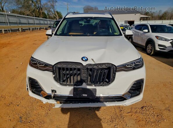 5UXCW2C02M9E17318 2021 BMW X7 White Vista frontal