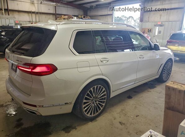 5UXCW2C02N9L52050 2022 BMW X7 White Հետևի աջ