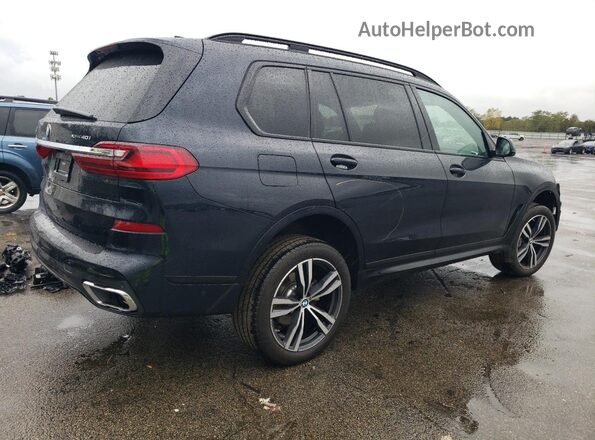 5UXCW2C05N9N02538 2022 BMW X7 Charcoal Задня права чверть