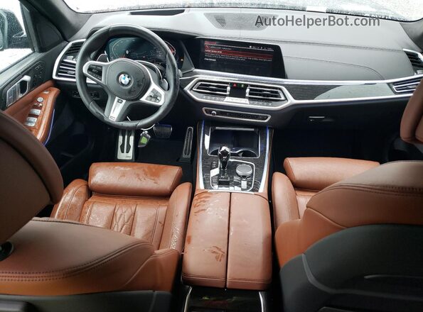 5UXCW2C05N9N02538 2022 BMW X7 Charcoal Вид панелі приладів