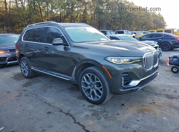 5UXCW2C06L9A03859 2020 BMW X7 Gray Առջևի աջ