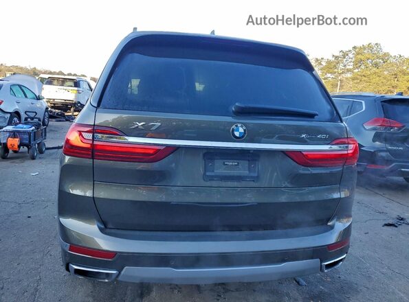 5UXCW2C06L9A03859 2020 BMW X7 Gray Հետևի տեսք