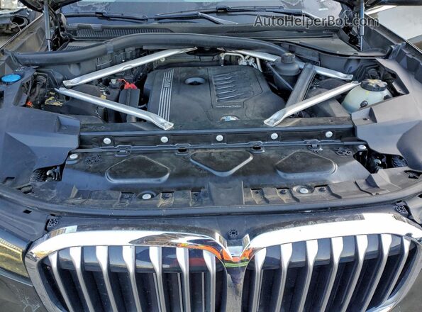 5UXCW2C06L9A03859 2020 BMW X7 Gray Սալոնի հետևի տեսք
