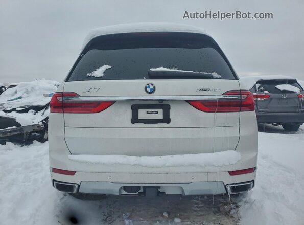 5UXCW2C06M9G35200 2021 BMW X7 White Հետևի ձախ