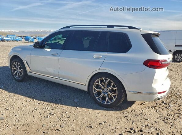 5UXCW2C08L9C52440 2020 BMW X7 White Trasero izquierdo