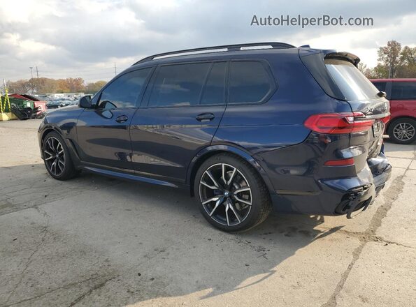 5UXCW2C0XL9B49679 2020 BMW X7 Blue უკანა მარცხენა