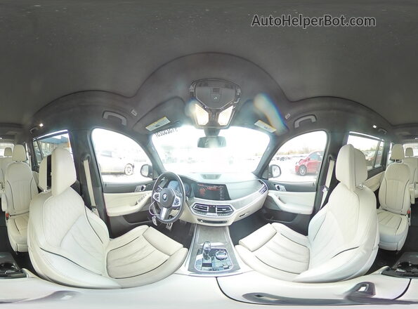 5UXCW2C0XL9B49679 2020 BMW X7 Blue სალონის 360-გრადუსიანი ხედი