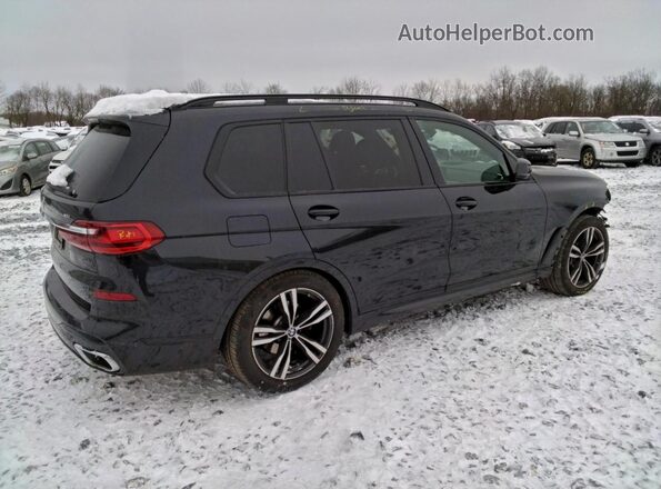 5UXCW2C0XN9J99059 2022 BMW X7 Black Tył prawy
