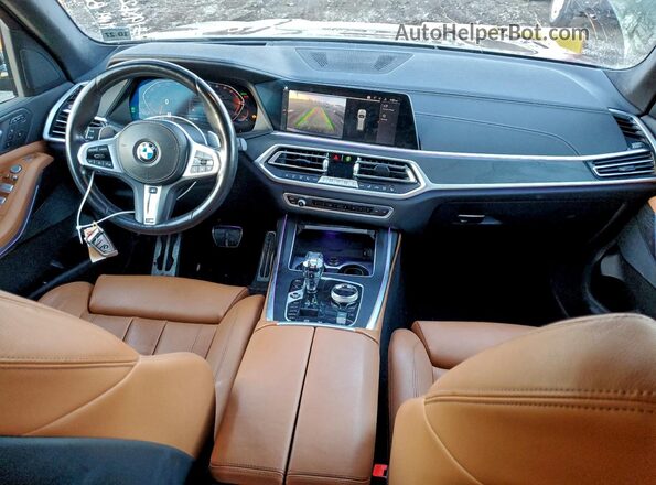 5UXCW2C0XN9J99059 2022 BMW X7 Black Widok deski rozdzielczej