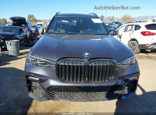 5UXCW2C0XN9K72804 2022 BMW X7 Black წინა პანელის ხედი