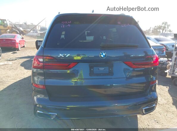 5UXCW2C0XN9K72804 2022 BMW X7 Black 