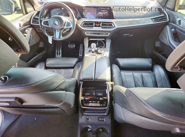 5UXCX4C55KLS36330 2019 BMW X7 White Vista del salpicadero