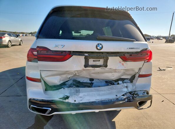 5UXCX4C55KLS36330 2019 BMW X7 White Vista trasera