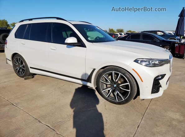 5UXCX4C55KLS36330 2019 BMW X7 White Delantero derecho