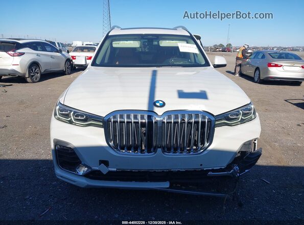 5UXCX4C55KLS38062 2019 BMW X7 White 