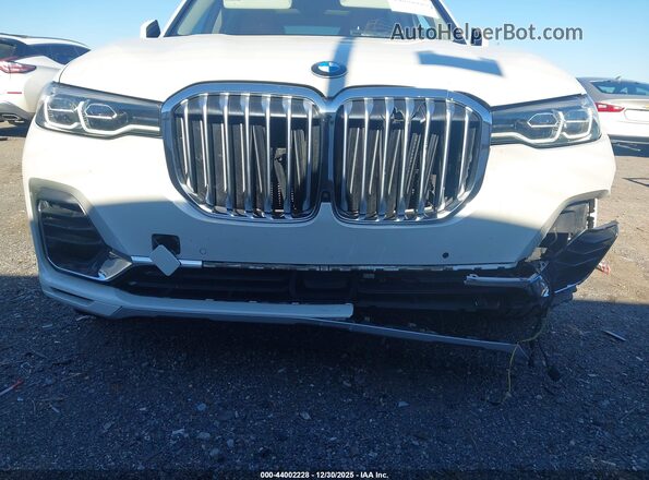 5UXCX4C55KLS38062 2019 BMW X7 White 