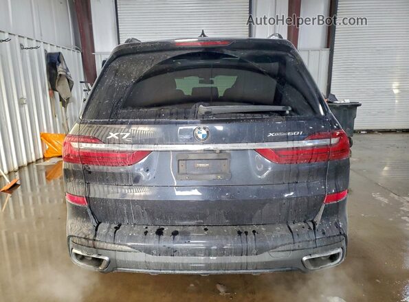 5UXCX4C58KLB39593 2019 BMW X7 Синий Вид сзади