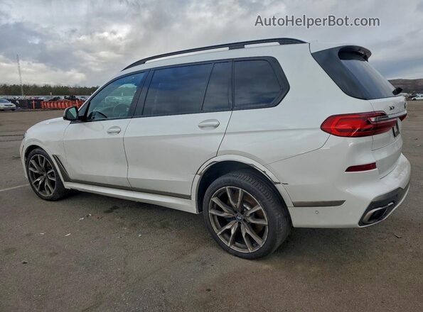 5UXCX6C02M9H83798 2021 BMW X7 White Tył lewy