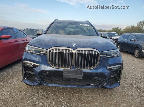 5UXCX6C06M9E93662 2021 BMW X7 Синий Вид спереди