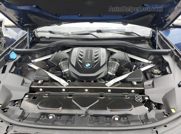 5UXCX6C06M9E93662 2021 BMW X7 Синий Вид подкапотного пространства
