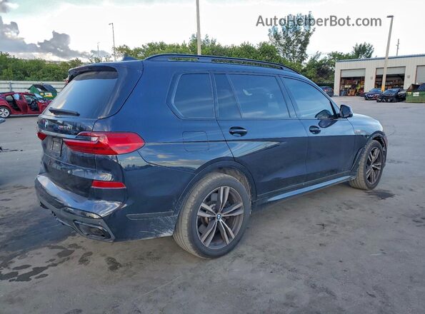 5UXCX6C06M9H34992 2021 BMW X7 Blue უკანა მარჯვენა