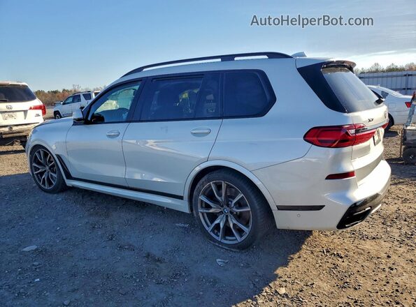 5UXCX6C06N9K96084 2022 BMW X7 Белый Задняя левая четверть