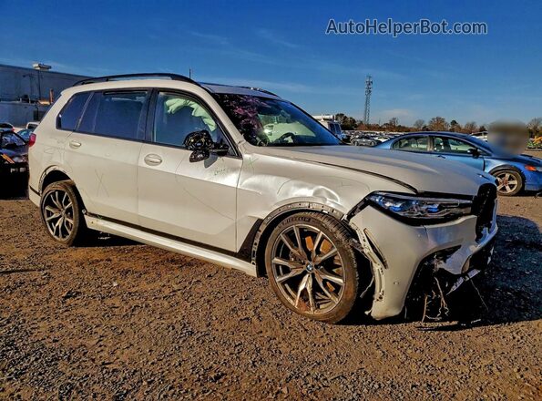 5UXCX6C06N9K96084 2022 BMW X7 Белый Передняя правая четверть