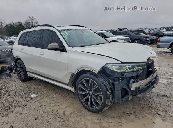 5UXCX6C08L9B07130 2020 BMW X7 White Przód prawy