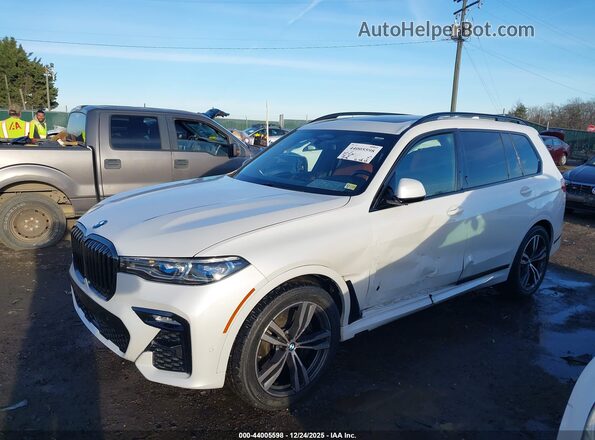 5UXCX6C08N9K20687 2022 BMW X7 White Vista tres cuartos delantera izquierda