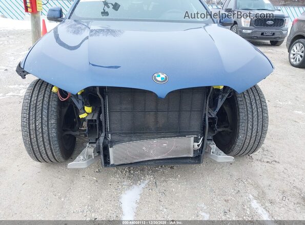 5UXCY6C03M9F06820 2021 BMW X6 Blue წინა ხედი