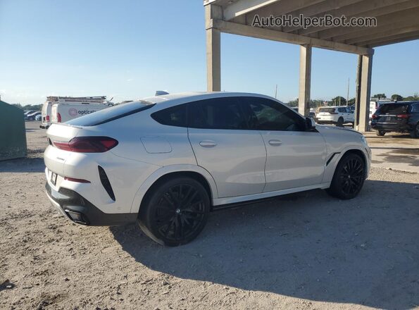 5UXCY6C03P9R77741 2023 BMW X6 White Trasero derecho