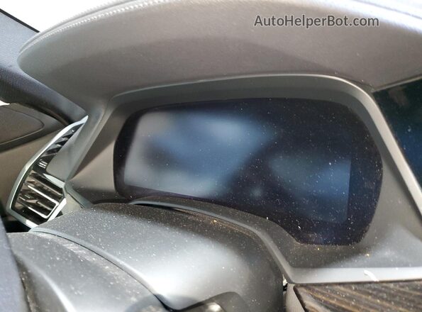 5UXCY6C04M9G89807 2021 BMW X6 White Vista del cuadro de instrumentos