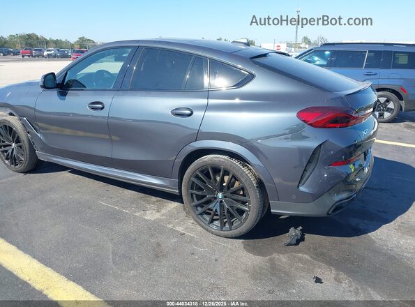 5UXCY6C05N9M69655 2022 BMW X6 Серый Задняя левая четверть