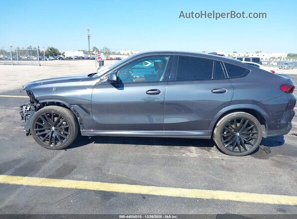 5UXCY6C05N9M69655 2022 BMW X6 Серый Панорамный вид салона 360°