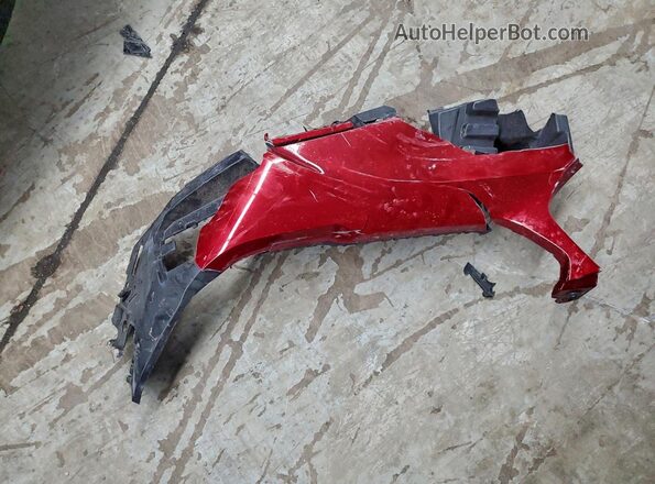 5UXCY6C05P9N73310 2023 BMW X6 Red Vista de la etiqueta del VIN