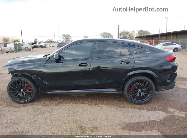 5UXCY6C06N9N33881 2022 BMW X6 Black 