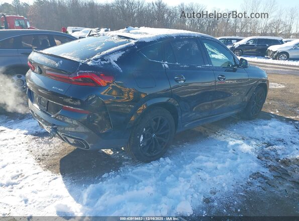 5UXCY6C06P9P90638 2023 BMW X6 Black 