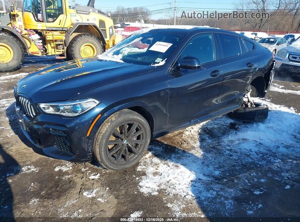 5UXCY6C06P9P90638 2023 BMW X6 Black 