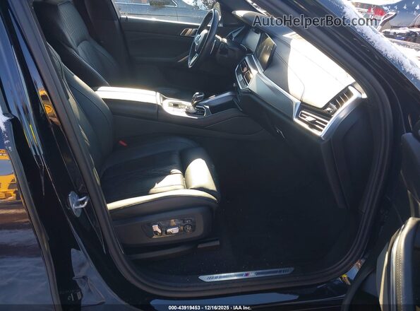 5UXCY6C06P9P90638 2023 BMW X6 Black 