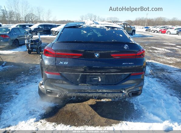 5UXCY6C06P9P90638 2023 BMW X6 Black 