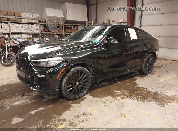 5UXCY6C07L9C99573 2020 BMW X6 Black 