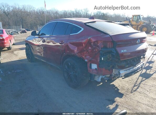 5UXCY6C07M9E34441 2021 BMW X6 Red 
