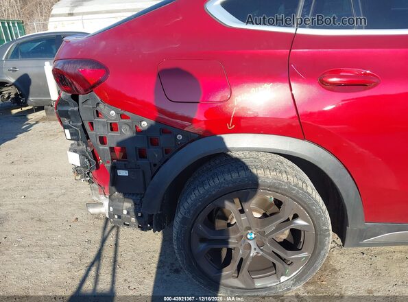 5UXCY6C07M9E34441 2021 BMW X6 Red 