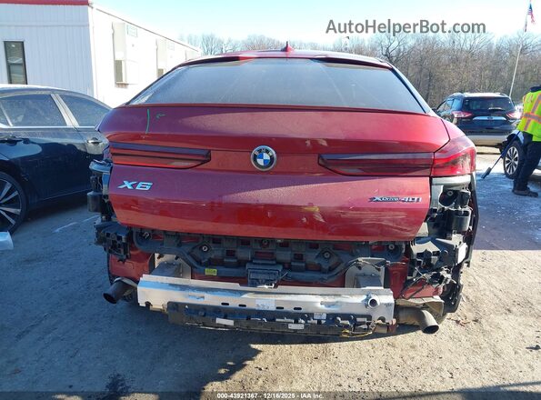 5UXCY6C07M9E34441 2021 BMW X6 Red 