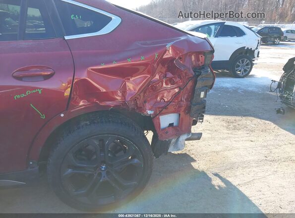 5UXCY6C07M9E34441 2021 BMW X6 Red 