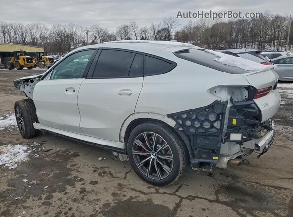 5UXCY6C07M9F84050 2021 BMW X6 Белый Задняя левая четверть