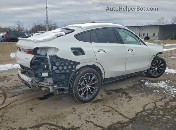 5UXCY6C07M9F84050 2021 BMW X6 Белый Задняя правая четверть