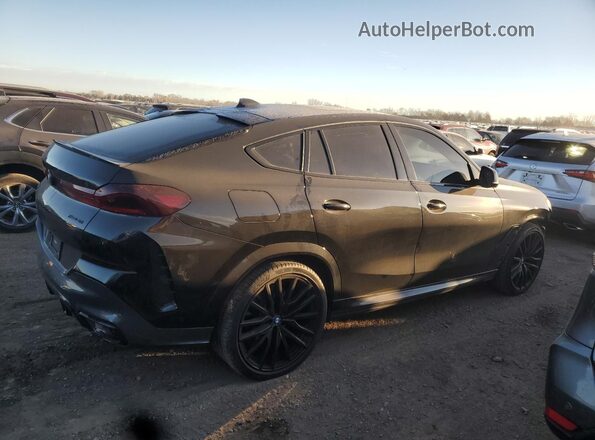 5UXCY6C07N9L72635 2022 BMW X6 Black Rear right